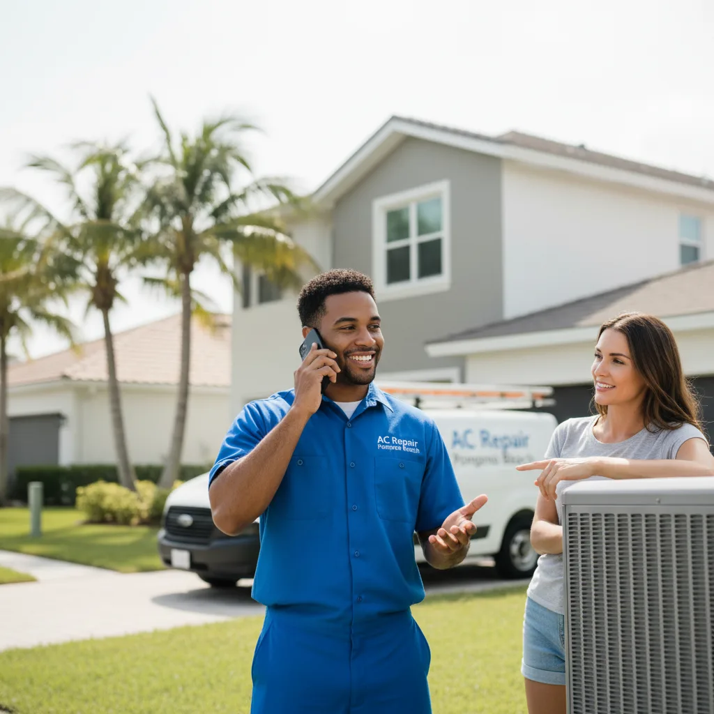 AC Repair Pompano Beach customer support in Atlanta
